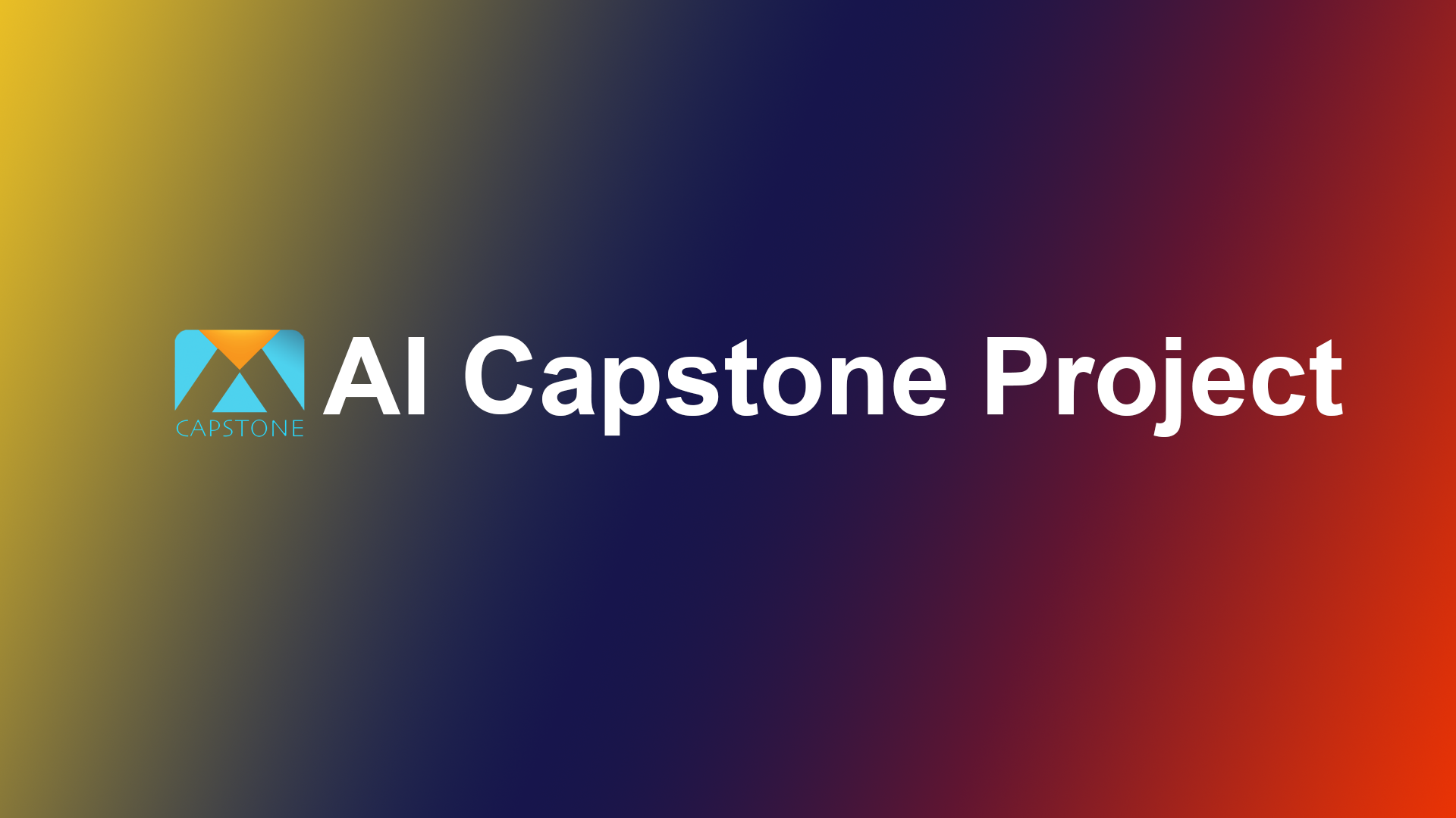 AI Capstone Project Training