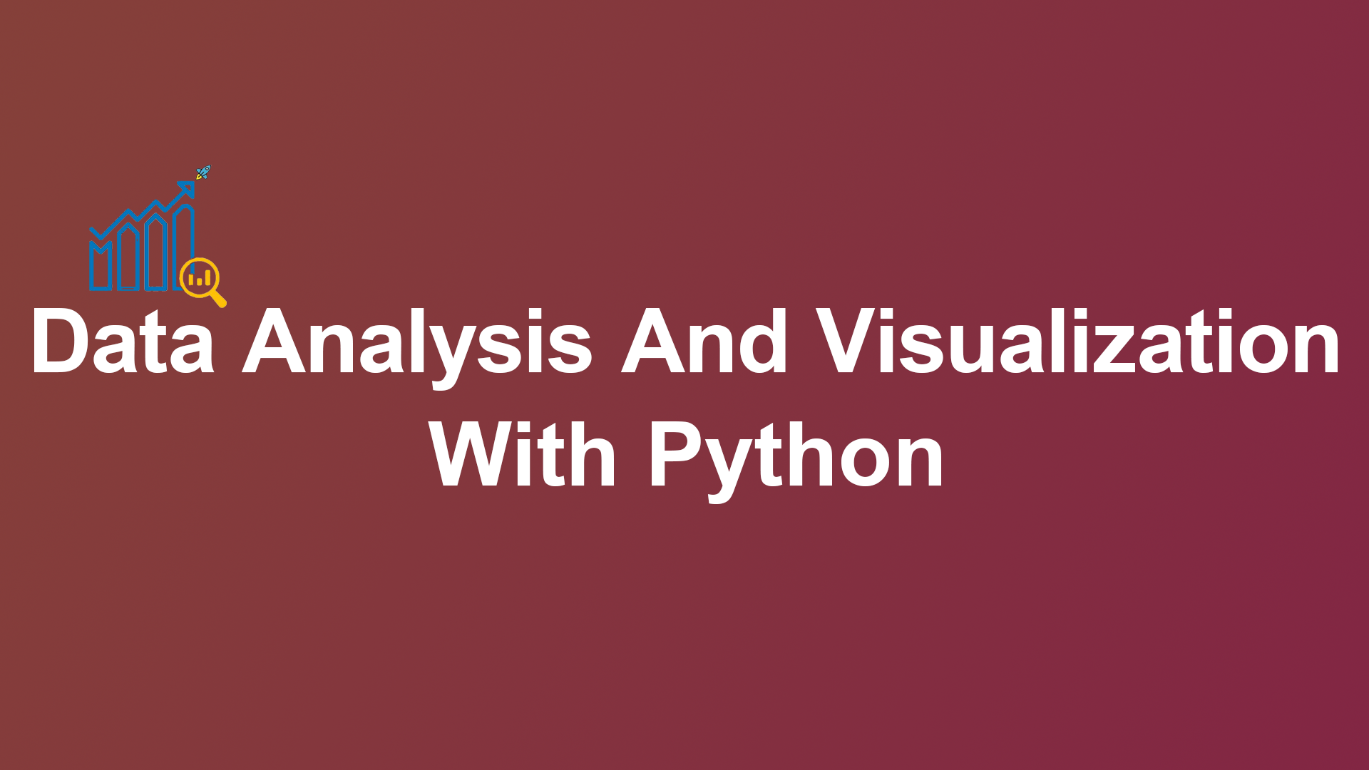 Data Analysis and Visualization with Python Training