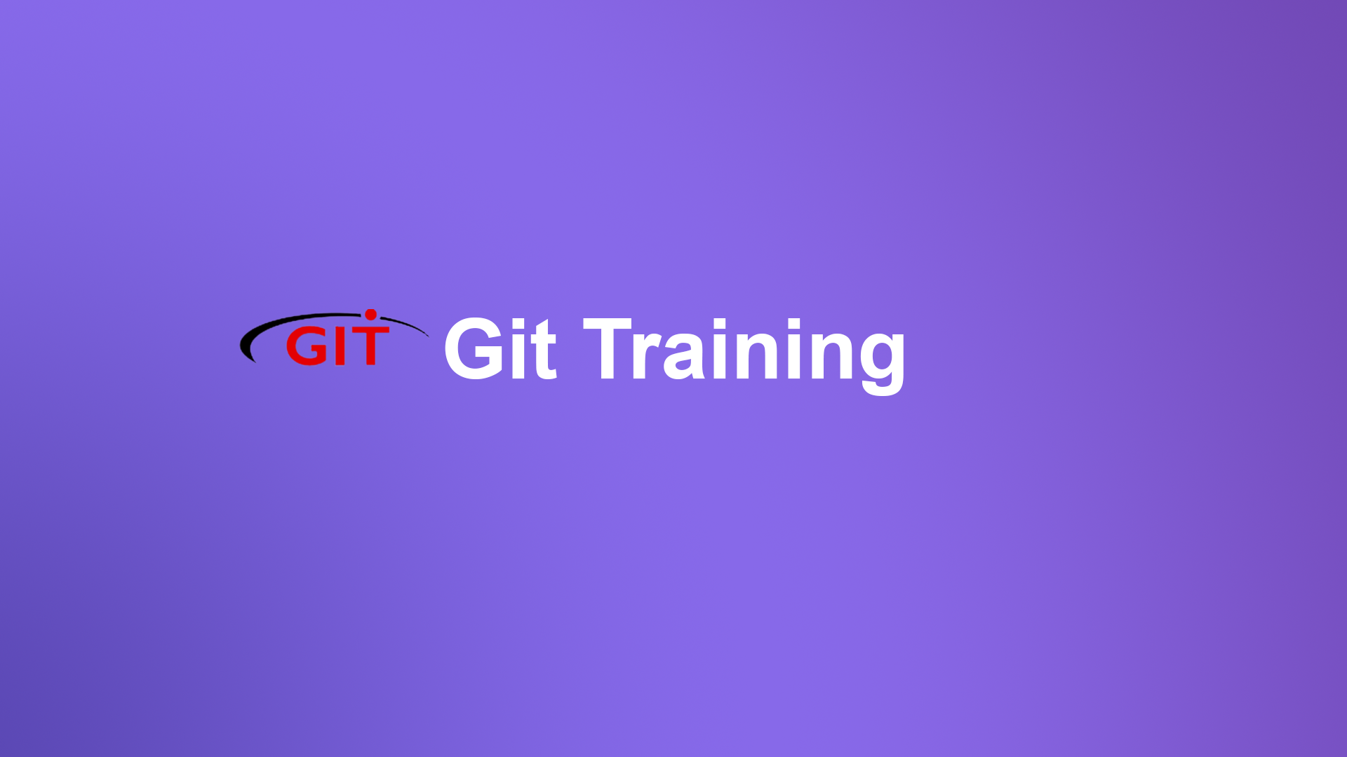 Git Training