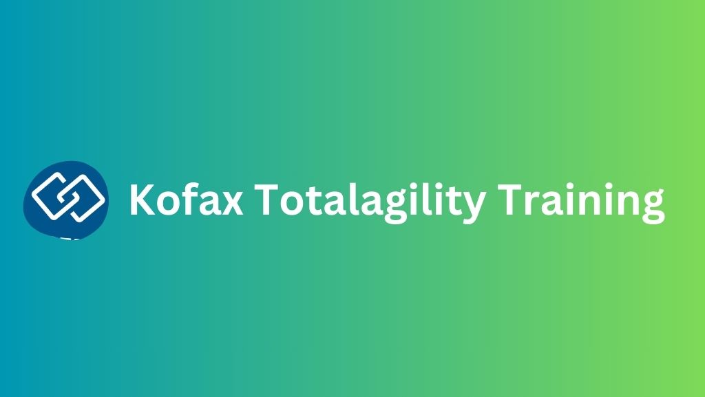 Kofax Totalagility Training