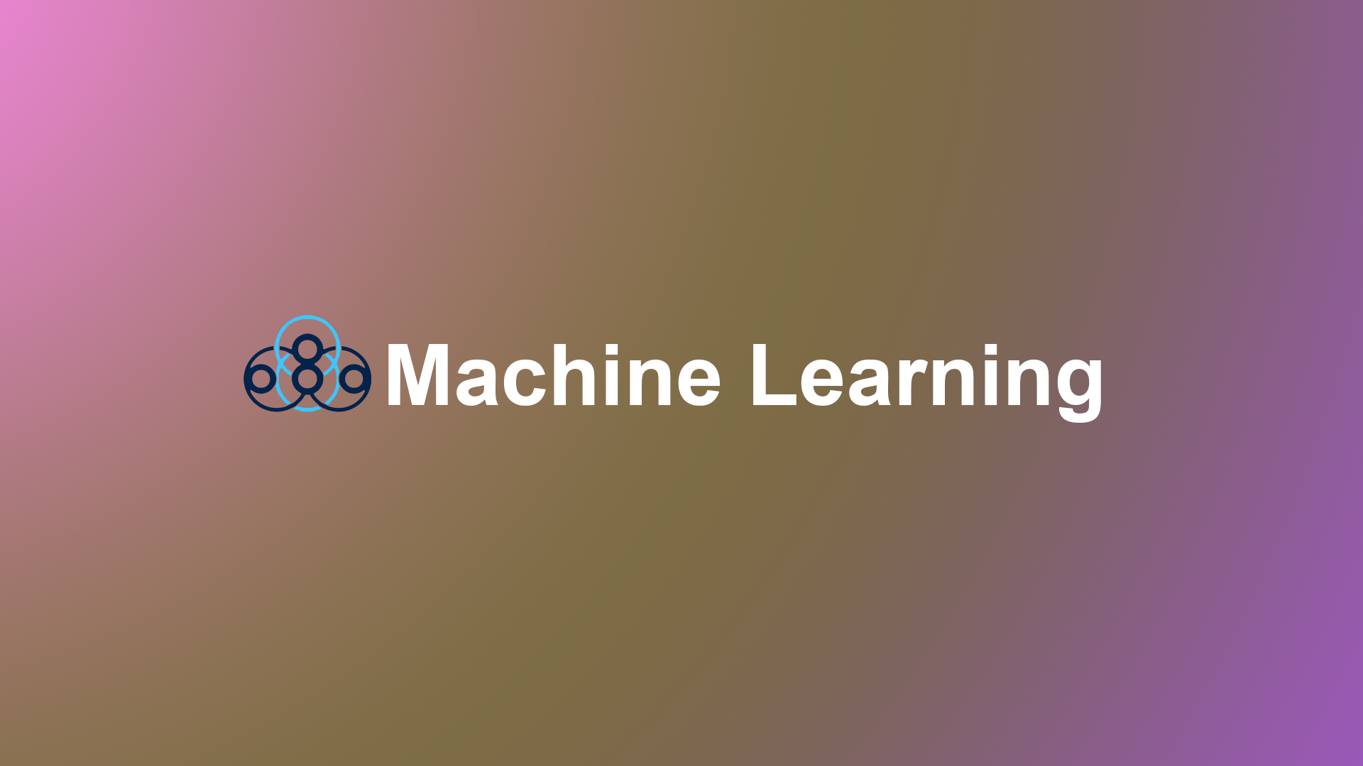 Machine Learning Training