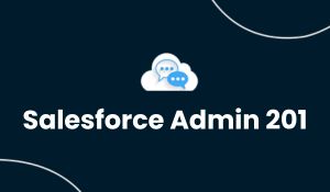 Salesforce Admin 201 Training